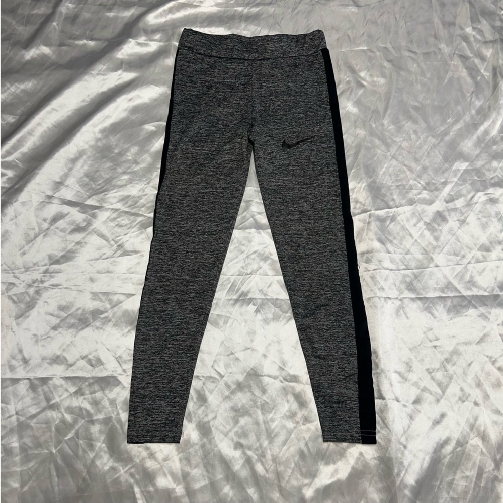 Nike Gray and Black Women's Pants